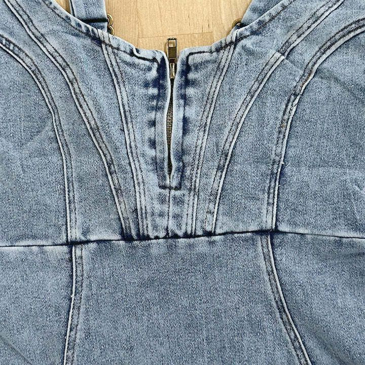Nina | Afslappet denim-kjole