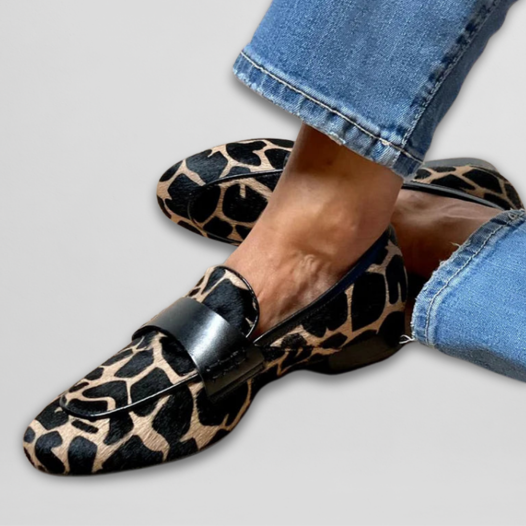 Rebel™ | Loafer med dyreprint