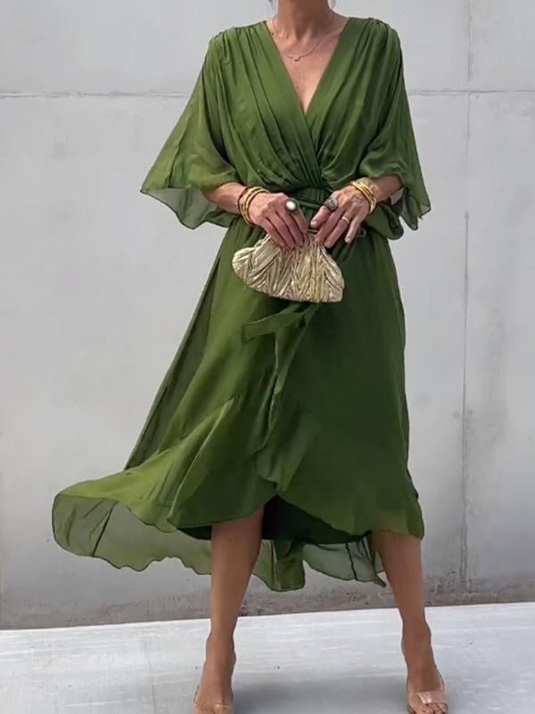 Trine | Elegant kjole med V-hals